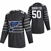 Blues 50 Jordan Binnington Gray 2020 NHL All-Star Game Adidas Jersey,baseball caps,new era cap wholesale,wholesale hats